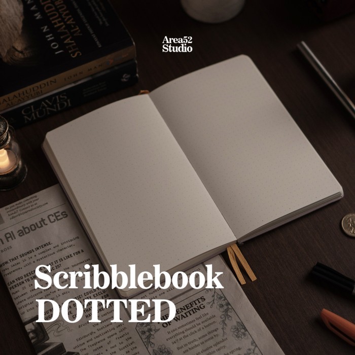 

Ready Scribblebook DOTTED Dotted Journal