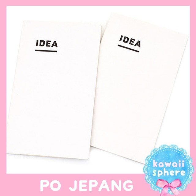 

Ready Kokuyo Jibun Techo IDEA set isi 2 buku Refill Jibun B6 / A5 Slim