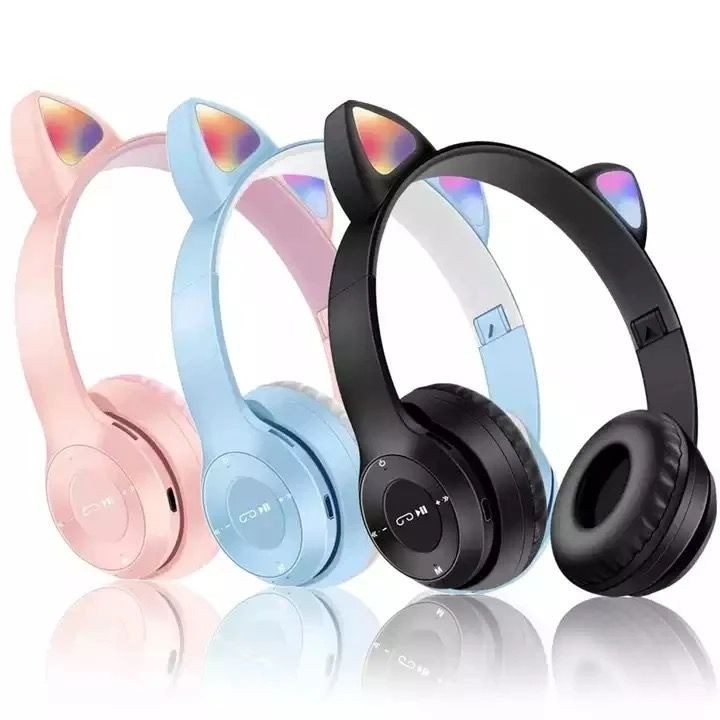 HOT DEALS Headphone headset wireless bluetooth P47 M - Cat ear Mz 47