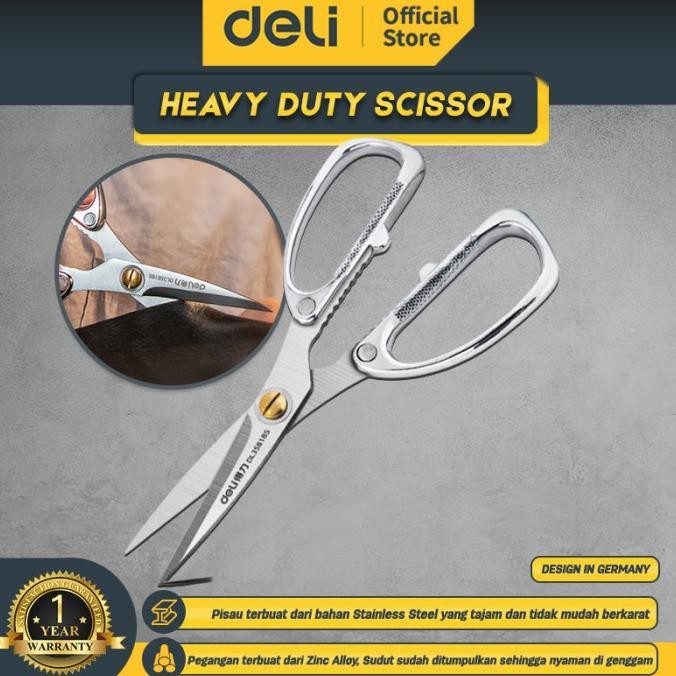 

Deli Gunting Tukang Industri Ukuran Besar Dan Tajam Stainless Dl358185