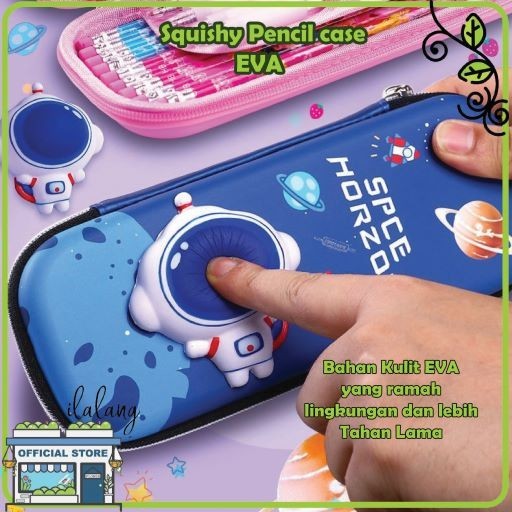

Kotak pensil 3D EVA Squishy Tempat Pensil anak sekolah laki perempuan