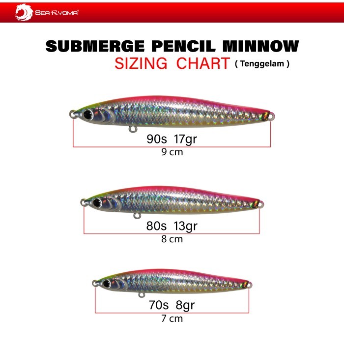 

Searyoma Submerge Pencil Minnow (Tenggelam)