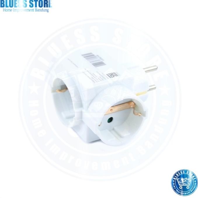 Stop Kontak T Krisbow Steker T Arde 3 Arah Terminal Colokan Listrik T Original