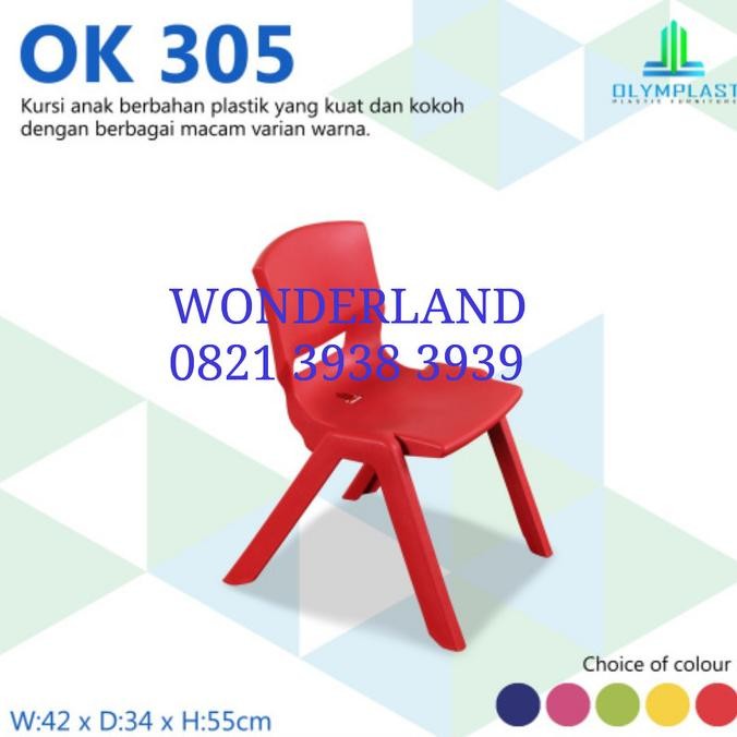 Kursi Plastik Anak Sandaran Olymplast