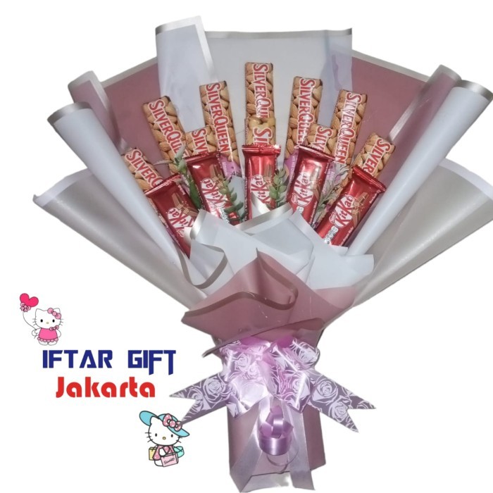 

BUCKET COKLAT + BONEKA + BUNGA /BUKET WISUDA,ULTAH,SIDANG,ANNIVERSERY