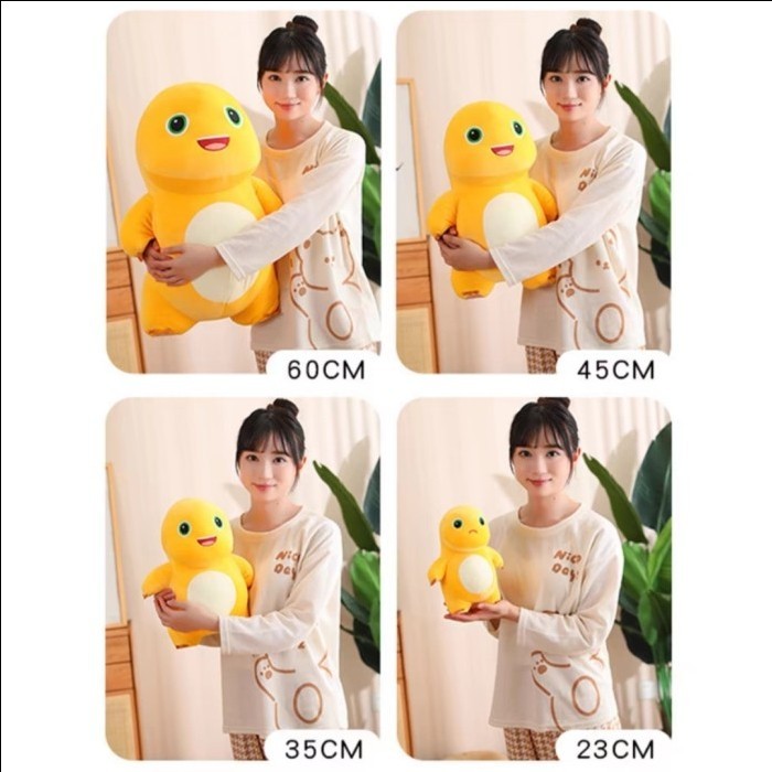 

ORIGINAL NALOONG NAILONG YELLOW DINOSAUR PLUSH TOY BONEKA DINO KUNING