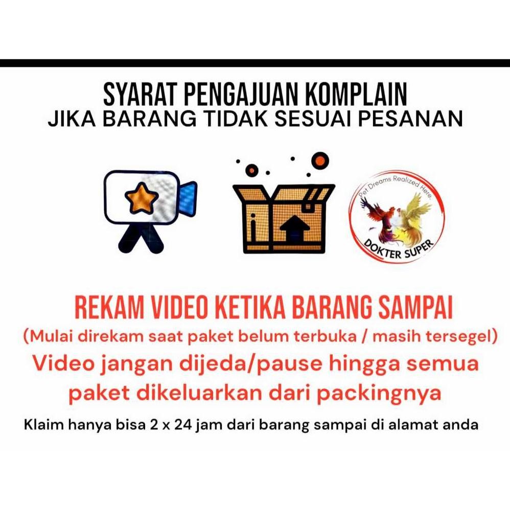 gh-6 MULTIVITAMIN Ayam Filipina Champ 100 tablet Viral