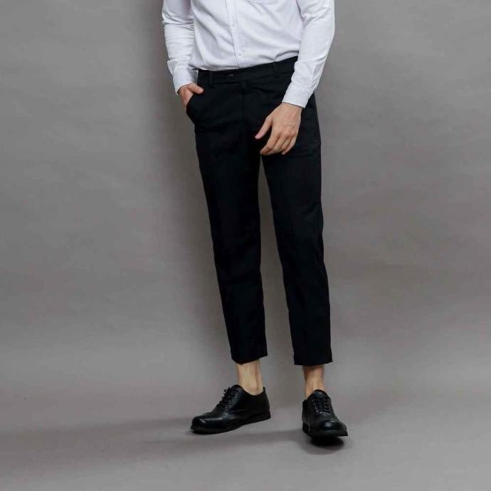 ZUITER - Mestro Ankle Pants  (Celana Panjang Bahan Pria Stretch)