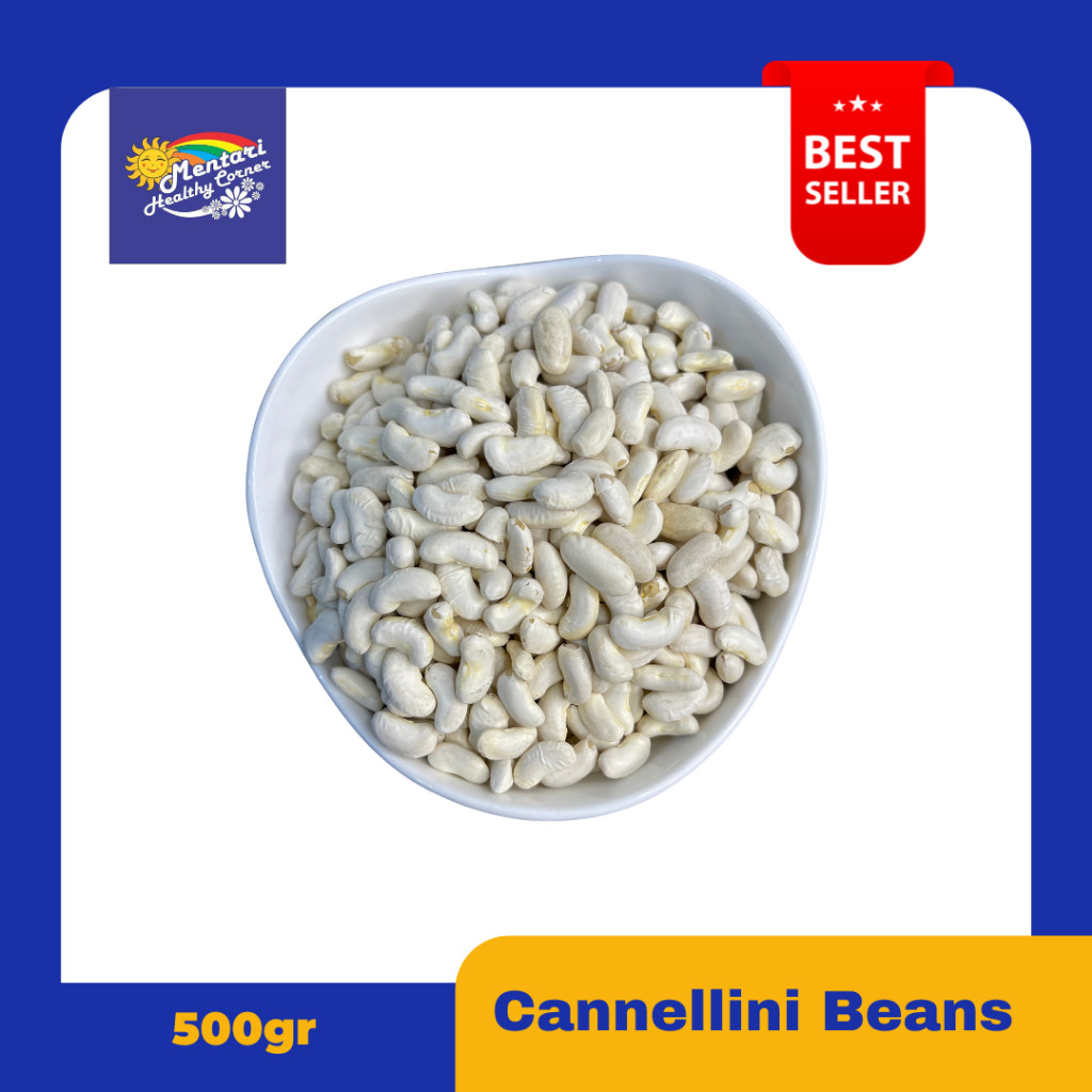 

White Idney Bean 500Gr Cannellini Bean 500Gram