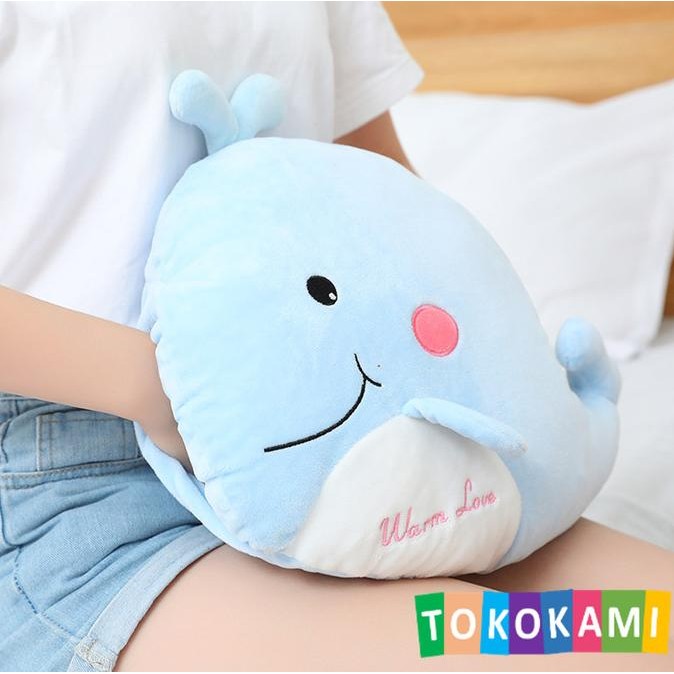 Tersedia Boneka Balmut Bantal Selimut Sea Animals Whale Paus And Penguin