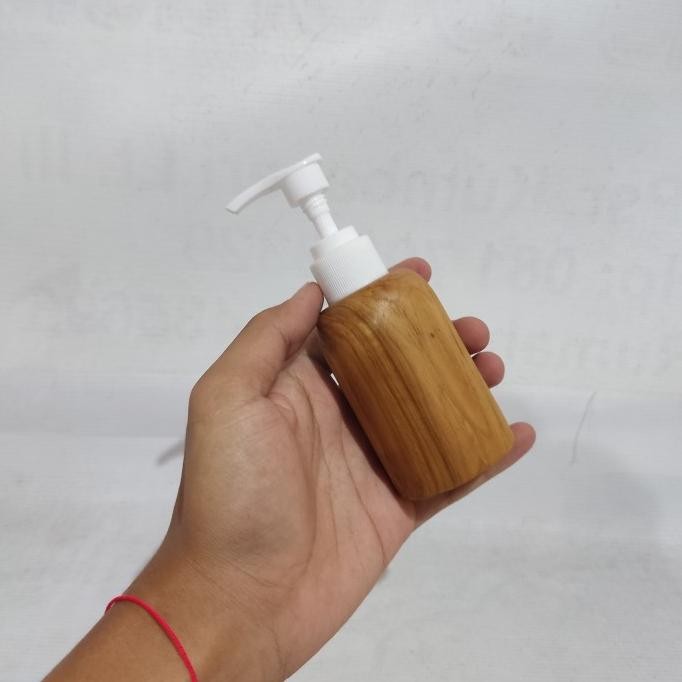 best produk] Tempat Sabun Cair Kayu Kecil Wadah Hand Sanitizer Dispenser Soap Unik