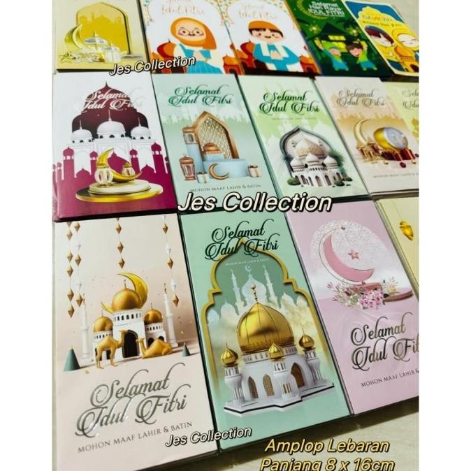 

Mubarak| AMPLOP LEBARAN PANJANG MIKA HARI RAYA IDUL FITRI ISI 30 LEMBAR