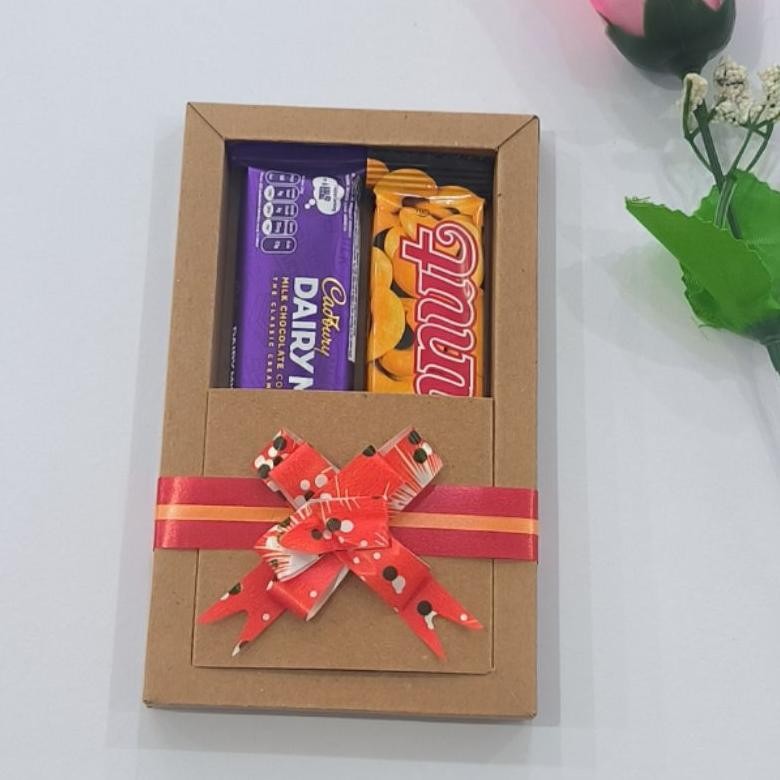 hg-24 Hampers Coklat mini Silverqueen | Kado ulangTahun Coklat | Kado Valentine Coklat Silverqueen O