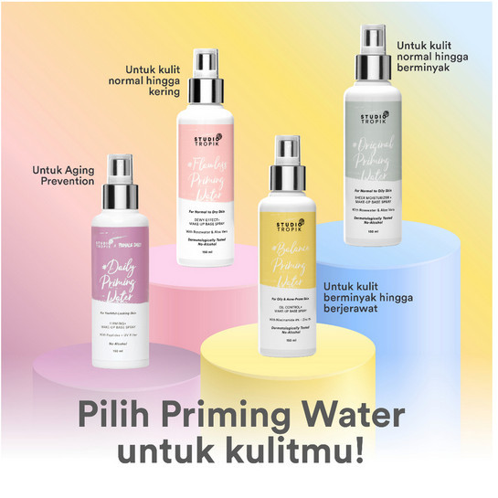 TERPERCAYA STUDIO TROPIK PRIMING WATER Primer Make Up STUDIO TROPIK