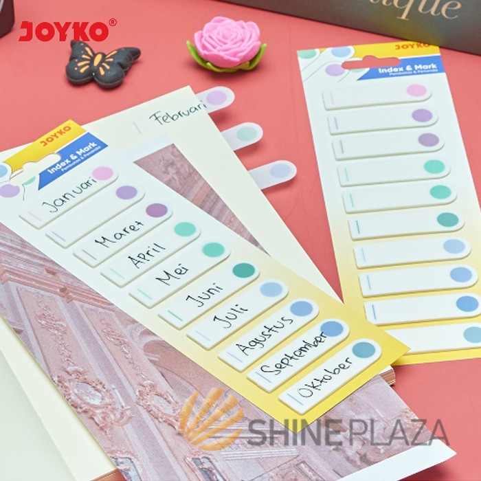 

MEMO STICKY NOTES PASTEL IM-64 - INDEX MARK PENANDA PEMBATAS JOYKO