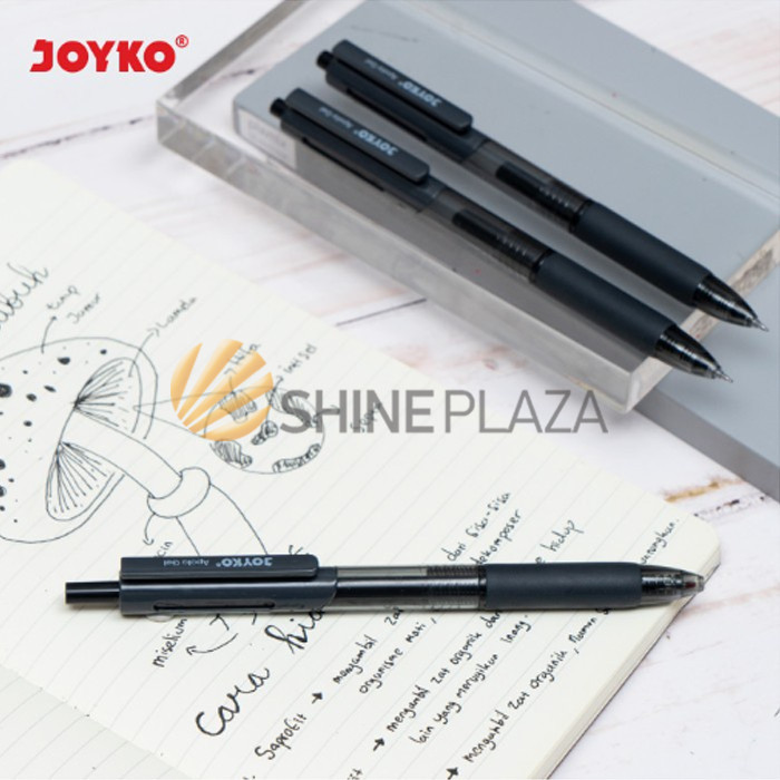 

PULPEN GEL JOYKO APOLA GP-355 0.5MM - BOLPEN PENA GEL HITAM 0,5 MM