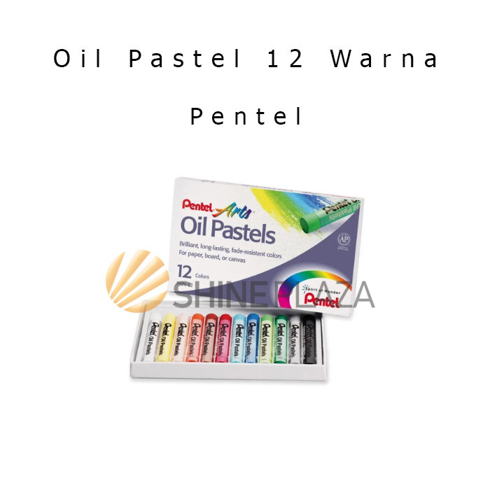 

CRAYON PENTEL 12 WARNA - KRAYON OIL PASTELS MINYAK PENTEL 12 COLOR