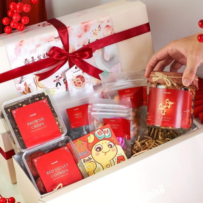 

Hampers Imlek / Cny Hampers - Spring Set - Semi Hardbox