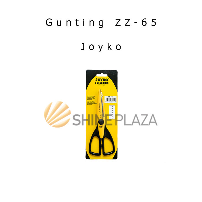 

GUNTING BESAR GERIGI JOYKO ZZ-65 - STAINLESS SCISSORS PEMOTONG KERTAS KUAT TAJAM