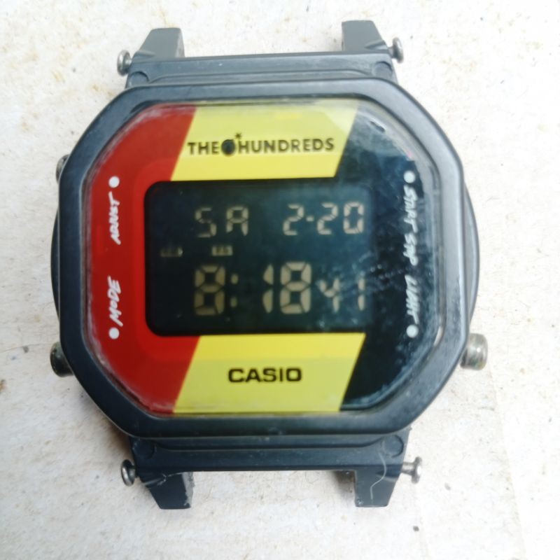 Jam Casio Bahan Rusak Bekas Vintage