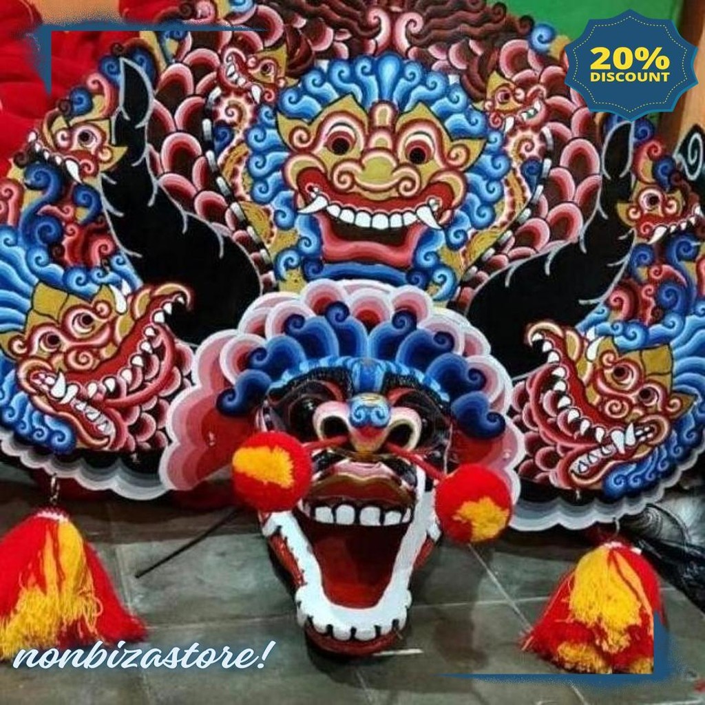 

Bisa Cod Cuci Gudang Barongan Rampak Telon Jamang Cat Air Brush Bonus Kemul Panjang Dan Pentul Tinggal Pakai Ukuran Anak Promo Barongan Plipit Romo Mainan Anak Barongan Anak Sd Brongan Plipit Premium / Barongan Spon Caplok Kain Panjang / Barongan Ponorogo