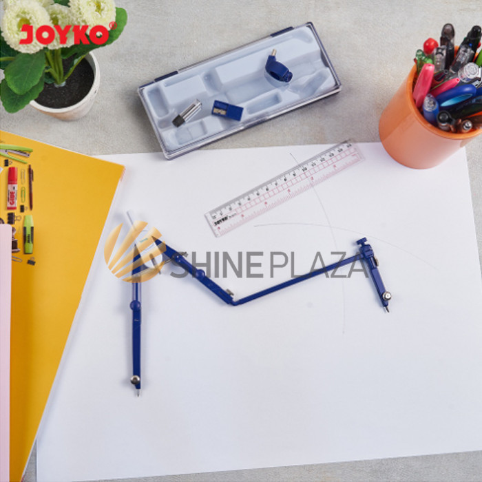 

JANGKA MATEMATIKA JOYKO MS-414 - MATH SET ALAT UKUR BANTU GAMBAR TEKNIK