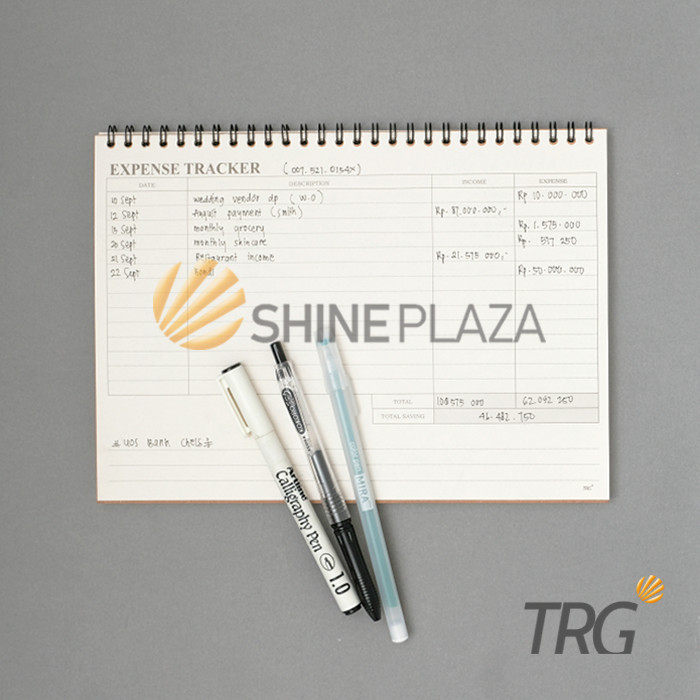 

BUKU TULIS CATATAN B5 TRG - KRAFT COVER SPIRAL WEEKLY PLANNER NOTEBOOK