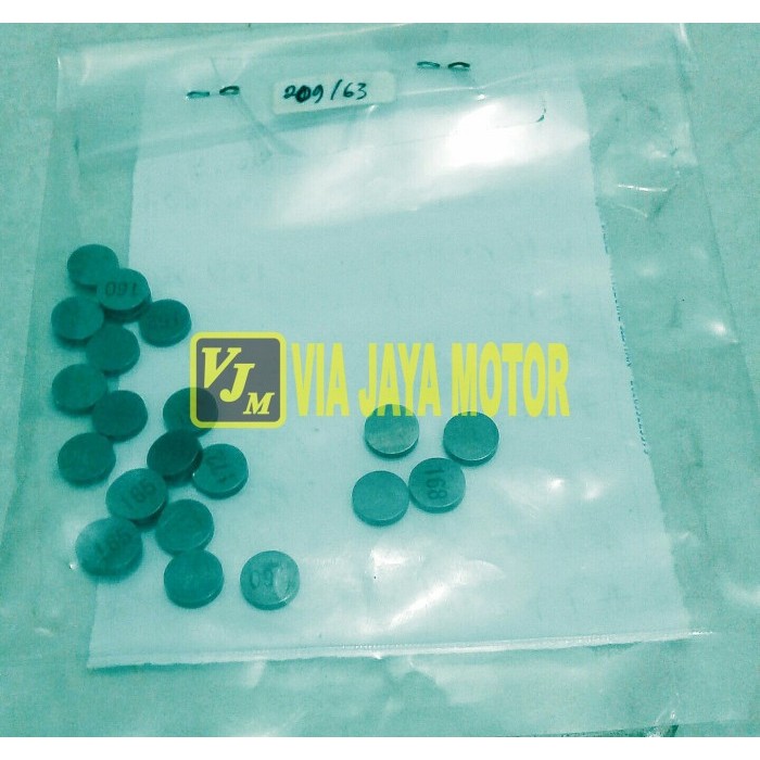 Sim Klep Sim Koin Coin Valve Klep Thickness Cbr150 Cb150R Supra Barang Langka