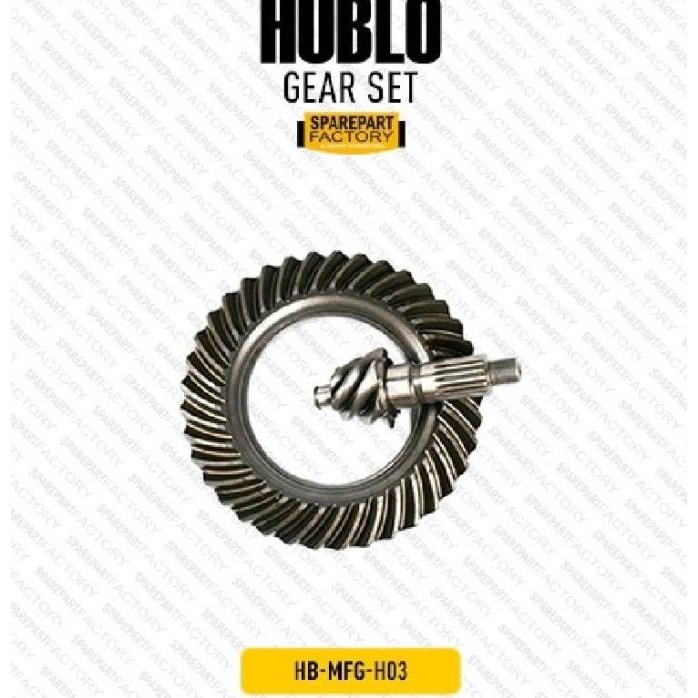 Gear Set / Gigi Nanas Gardan Mitsubishi 4D34 / Ps 120 / Ps120 Ragasa F349 17.5Cn 6X37 By Unopart Id 