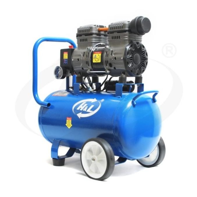 Kompresor H&L HL 3/4 HP 24 Liter Oilless Anti Berisik Imola Izumi