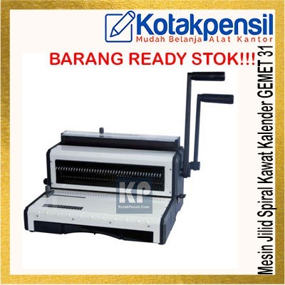 Mesin Jilid / Binding Spiral Kawat GEMET 31 Kalender
