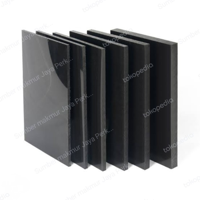 Nylon PE Sheet Hitam 10mm x 10cm x 200cm ( PE Lembaran Hitam )