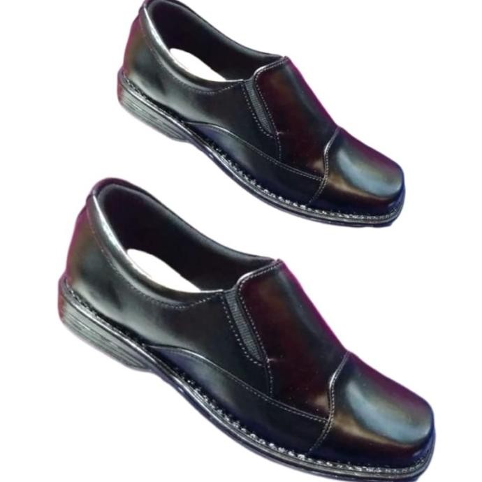 Sepatu pantofel anak sekolah kulit asli