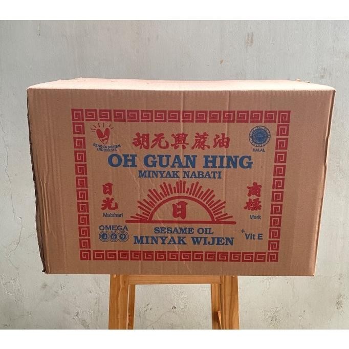 

Minyak Wijen Oh Guan Hing Sesame Oil 24 x 600 ml Karton Dus