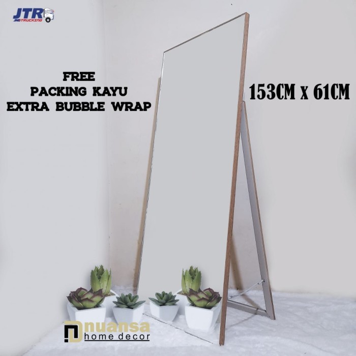 Standing Mirror Frameless Fullbody