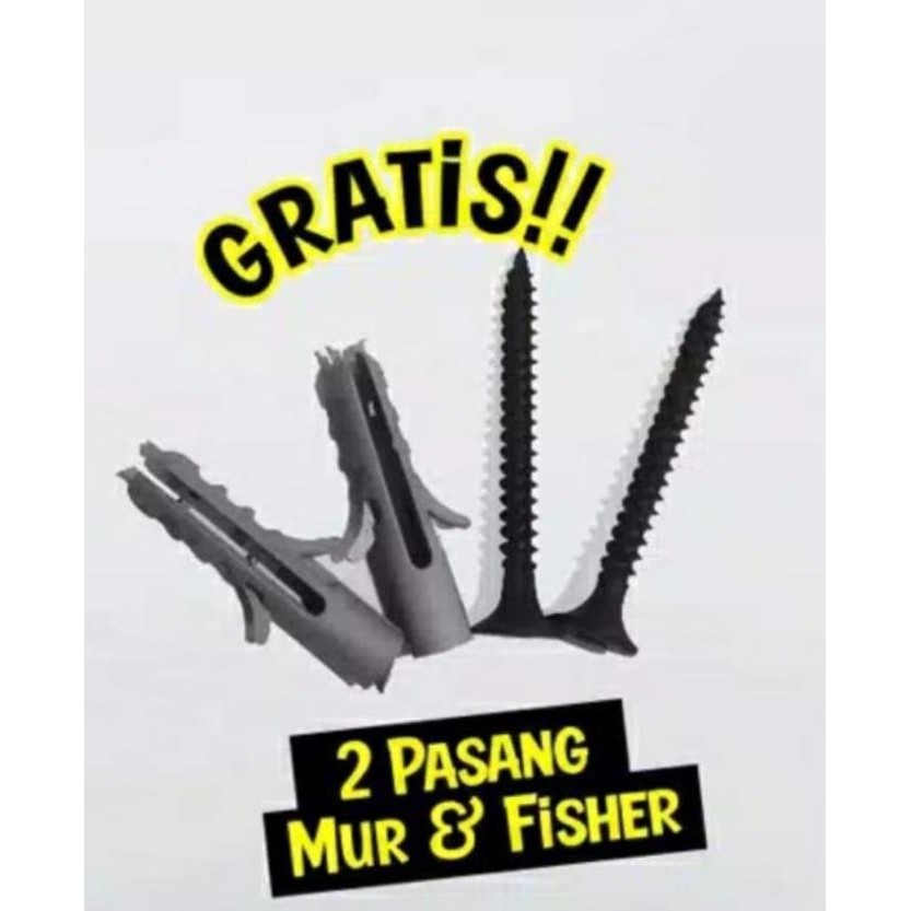 Best Price Standing Pot Dinding Anggrek / Rak Bunga Besi Tempel LAJ