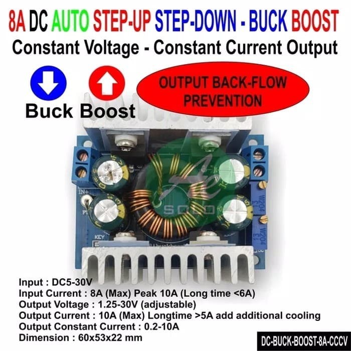 Dc Boost Buck Converter 10A Regulator Dc To Dc