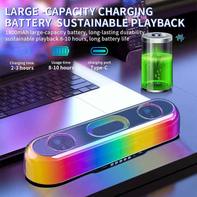 PROMO TERBARU TV/PC BASSSpeaker Bluetooth Soundbar TV Super Bass Samsung Sony Original Aktif