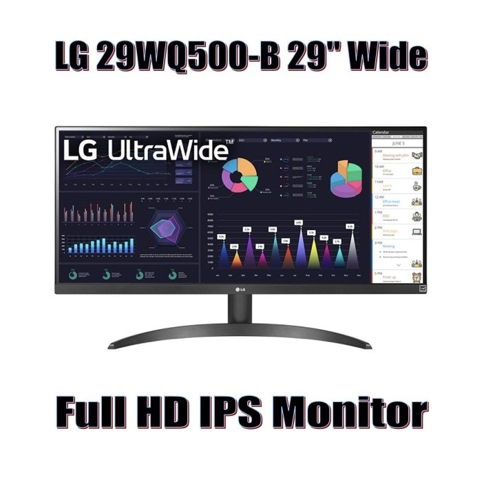 Monitor LG 29WQ500-B IPS 29inch Ultrawide 100Hz 29WQ500