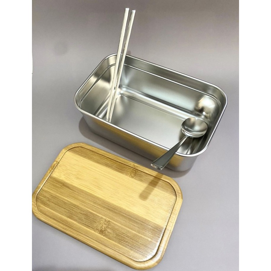 LUNCH BOX BENTO STAINLESS SUS304 / KOTAK MAKAN BEKAL STAINLESS 1500ML