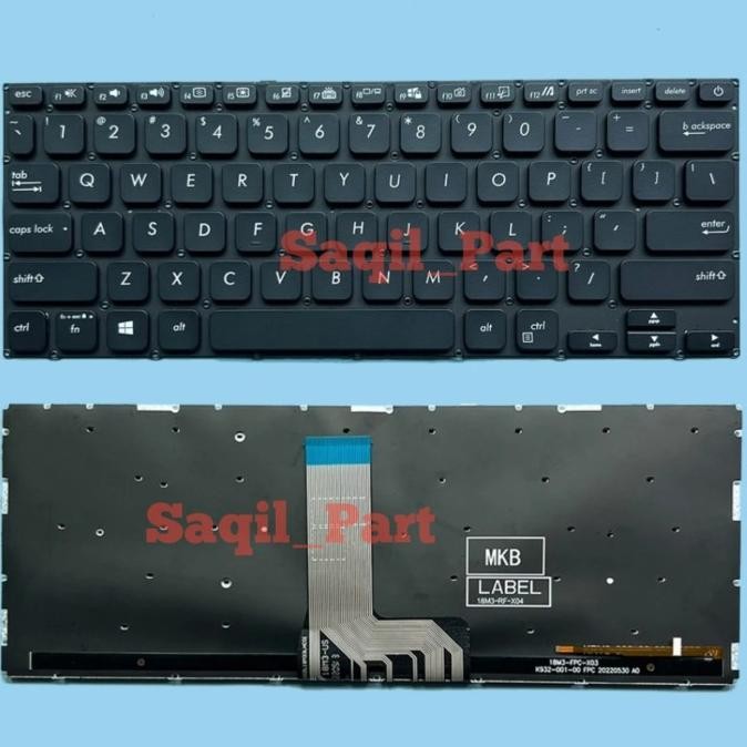 Keyboard Asus VivoBook A1400 A1400E A1400EA A1400KA Backlight