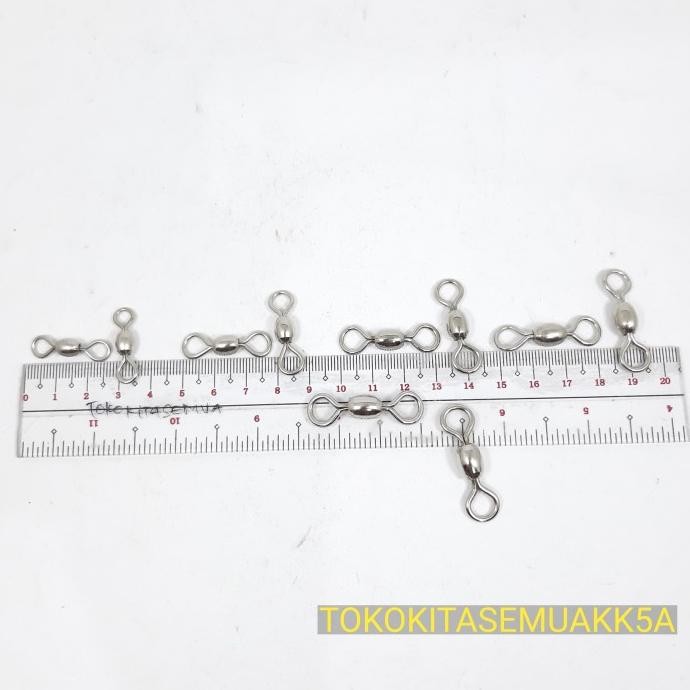 favorit] Aksesoris Pancing Kili Kili Swivel Ukuran Besar IDK5A