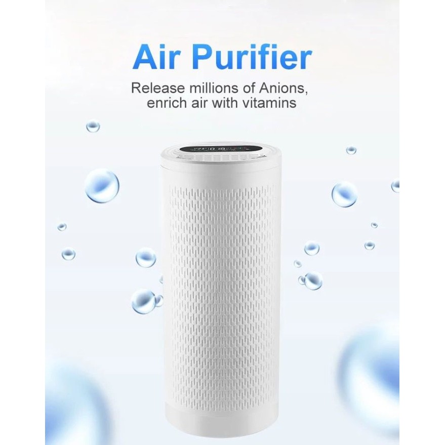 Touch Screen Air Purifier With UV Care / Air Purifier Hepa Filter 50m2
