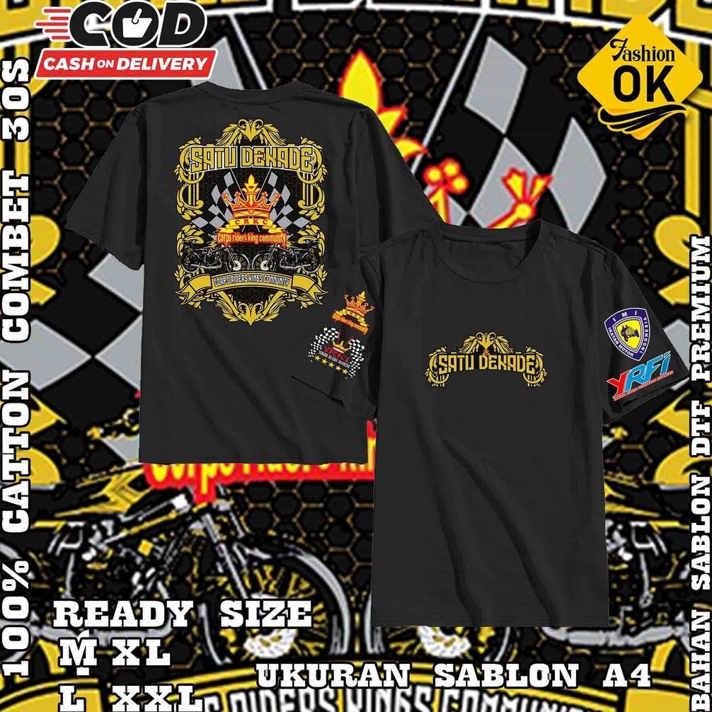 Promo Kaos Satu Dekade Crkckaos Rx King Original 2023