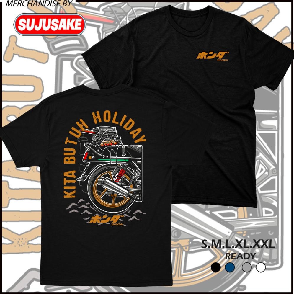 Promo Kaos Motor Honda Gl Kotak Max Gl100 100 200 Classic Distro Original Model Terbaru Kekinian