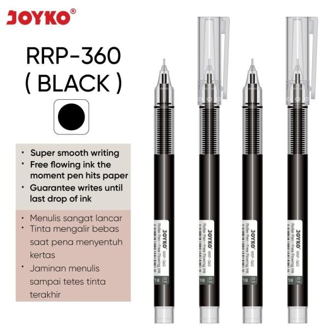 

Produk Baru!! Roller Pen Gel Pulpen Rol Joyko RRP-360 0.5 mm