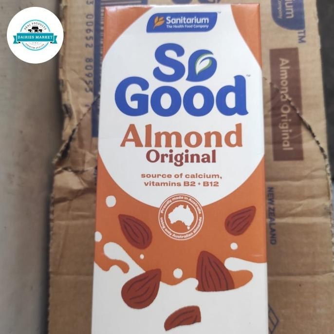 

almond milk so good original dan unsweetned termurah
