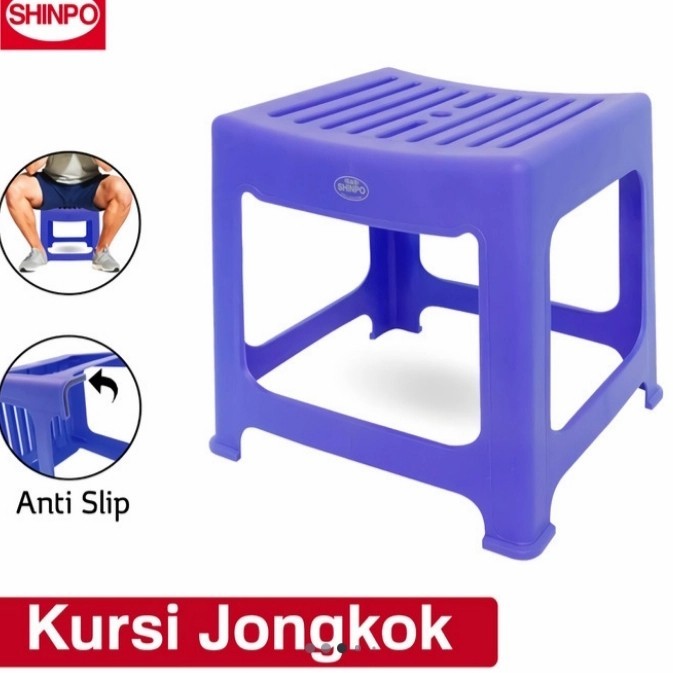 Kursi Jongkok Shinpo Sip 186 Bangku Kursi Plastik Shinpo