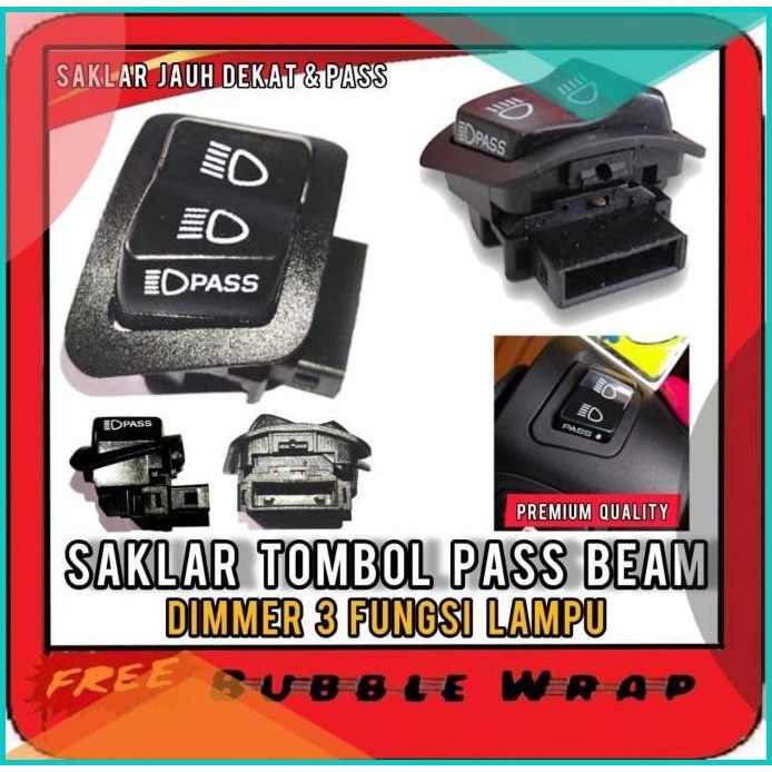 Saklar pass beam honda vario Saklar dim lampu honda vario 110 125 150