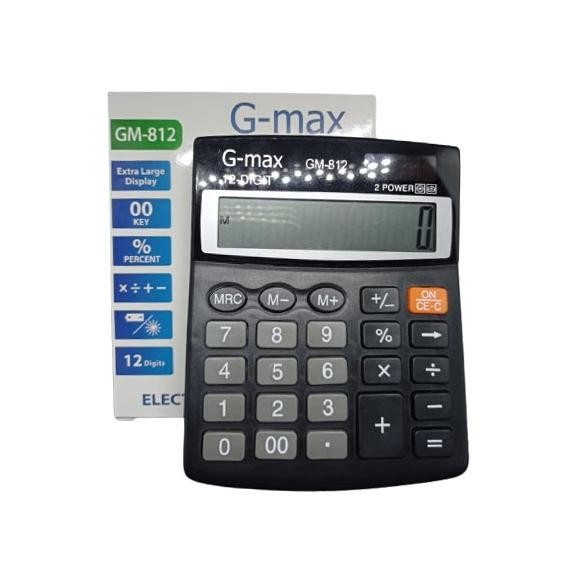 

ad-77 Kalkulator Meja Calculator Office ATK (12 Digits) Original